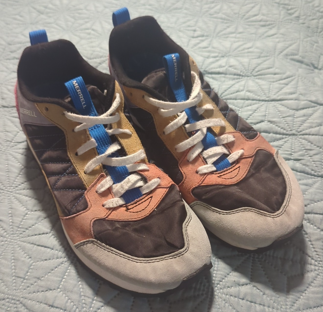 Merrell Alpine Sneakers Casual J62546 Donna Taglia 8 Multicolore Scamosciato *LEGGI*