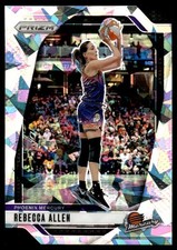 Rebecca Allen Cracked Ice #124 2024-25 Panini Prizm WNBA Card Phoenix Mercury