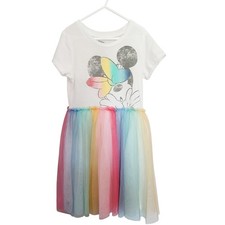 Disney Minnie Mouse Pastel Tutu Dress Size 7- 8