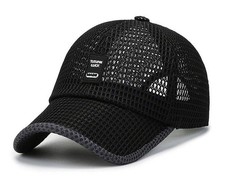 Breathable MESH Trucker Cap Snapback Summer Baseball Hat Outdoor Fishing