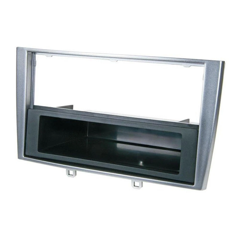 Facade autoradio FA437AVP compatible avec Peugeot 308 et 308SW 07-09 - Argent 1D - Photo 1/1