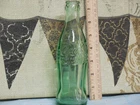 Vintage Coca‑Cola Bottle – ANDERSON IND Base – Green Glass – 7.5” – Min Contents
