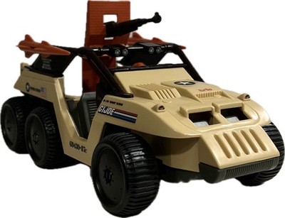 G.I. Joe Vintage DESERT FOX & Skidmark (1988 - Antenne fehlt - m. Dateikarte)