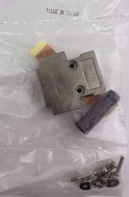 Lot 6 DDK Fujikura 17J-15 D-Sub Connector Backshell Hood Metal