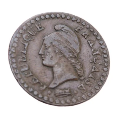 1 Centime L'An 6 A Paris Dupré France - Photo 1/4
