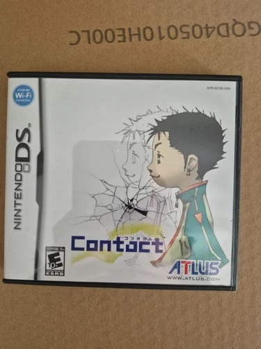 Contact (Nintendo DS, 2006) ATLUS - CIB Complete w/ all inserts