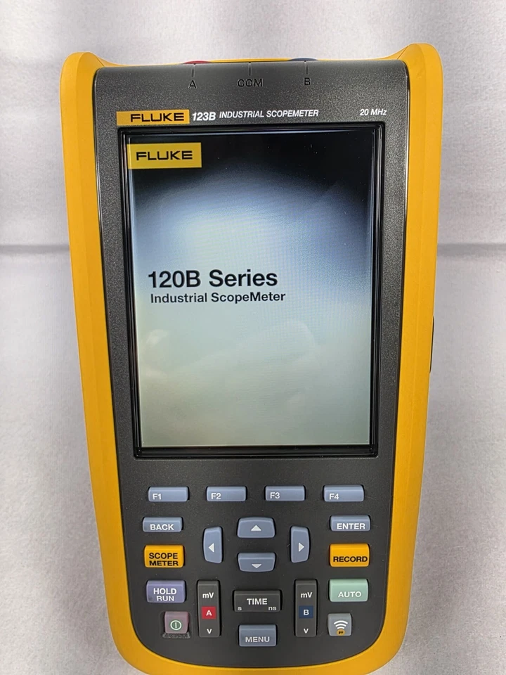 FLUKE 123B Industrial Scopemeter Oscilloscope 20 MHZ - Image 3 of 4