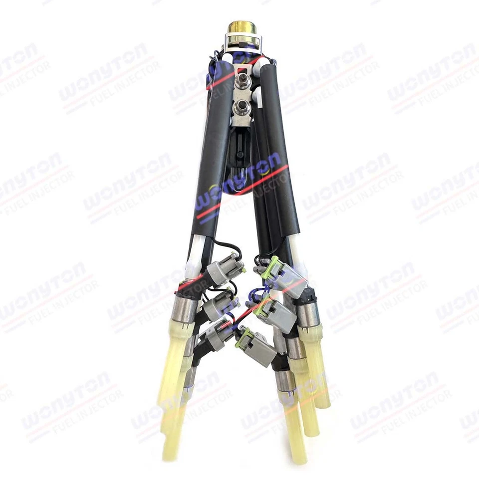 6 топливных форсунок Spider для Chevrolet Silverado GMC Sierra 1500 4,3 л 1999-2013 годов выпуска - Изображение 2 из 4