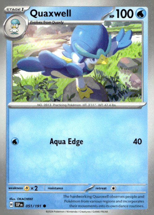 Quaxwell Common SV08: Surging Sparks 051/191 NM