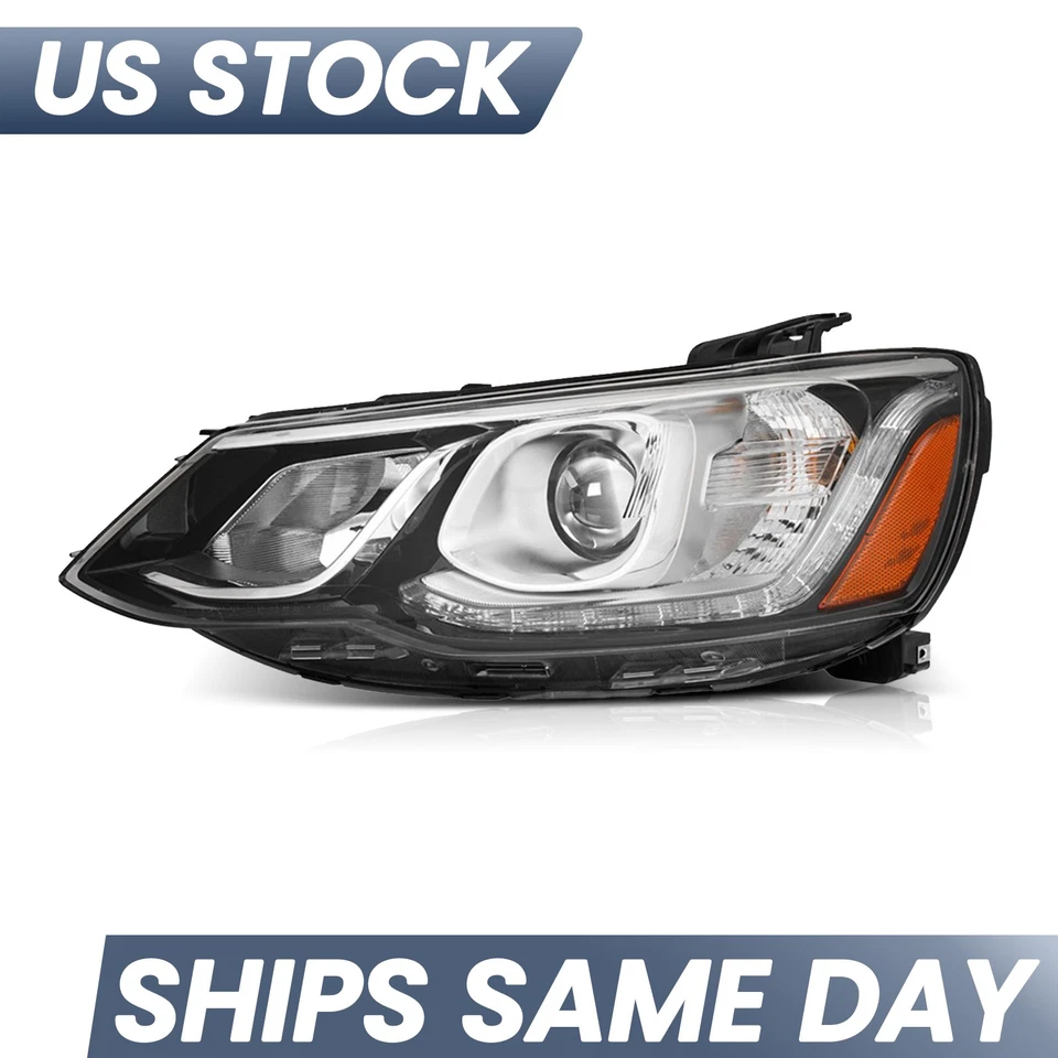 Halogen Headlight For 2017-2020 Chevrolet Sonic Projector Headlamp Driver Left - Imagem 2 de 4