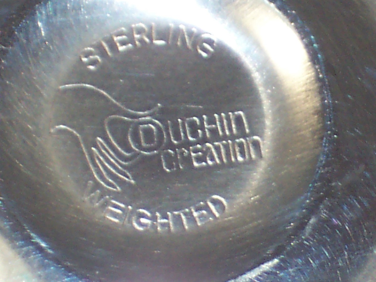 DUCHIN社 STERLING SILVER キャンドルスタンド MR6632 2 Vintage