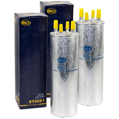 Kraftstofffilter Diesel 2X SCT ST 6081 für VW Touareg Transporter Multivan T5 T6