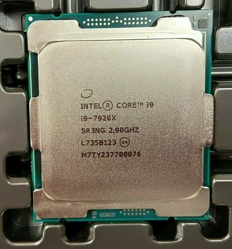 Intel Core i9-7920X 2.9 GHz 12Cores 24Thr SR3NG LGA 2066 140W CPU Processor