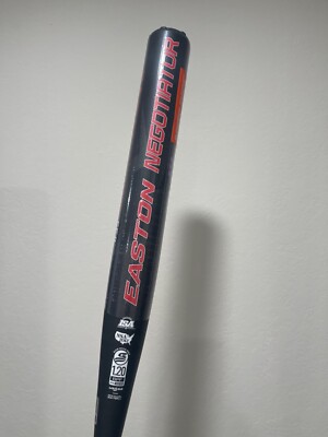 Batte De Softball Easton 34 Pouces 28 Oz – Diamètre 2 1/4 – Noir Et Rouge – Modèle SP9