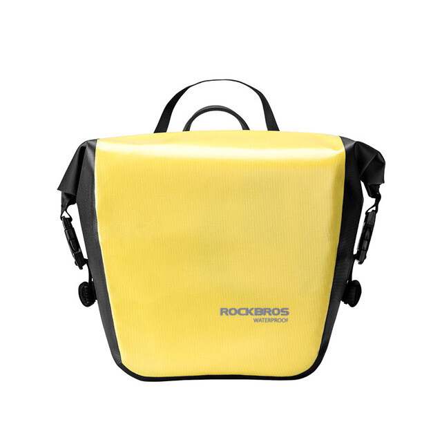 yellow panniers