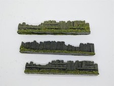 Light brown damaged sleeper fencing (pack of 3) OO gauge Javis PF10