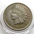 1906 Indian Head Cent Penny -   XF