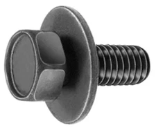 Gm body bolt M6-1.0 x 16mm hex head sems class 9.8 washer 17mm 11508930 Qty 12