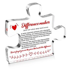 Difference Maker Thank You Gifts for Women, Gifts for Coworkers Boss Engraved...