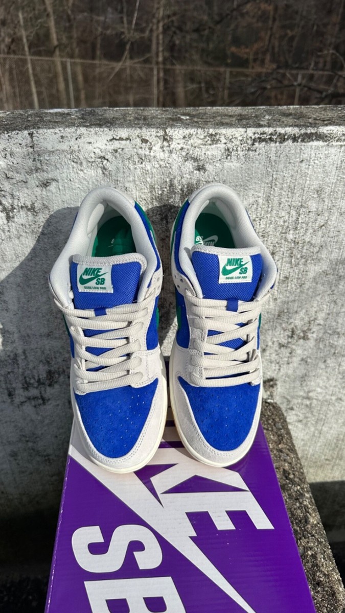 Nike SB Dunk Low Hyper Royal Malachite HF3704-001 Men's Size