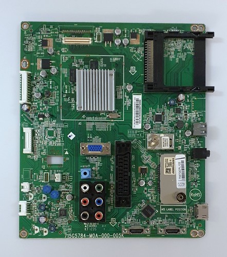 Philips 40PFL3107K/02 TV Mainboard / 715G5784-M0A-000-005K / 705TQCPL122