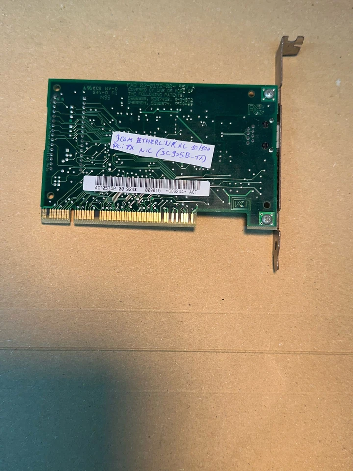 Scheda di Rete 3Com EtherLink XL 10/100 PCI TX NIC (3C905B-TX) - Immagine 2 di 4