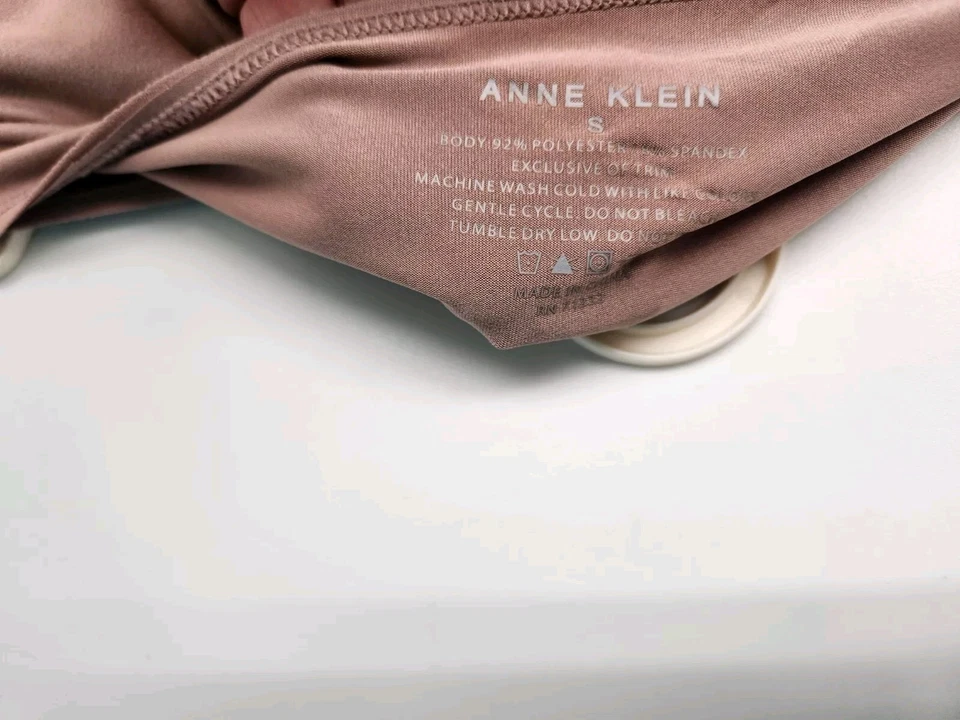 ANNE KLEIN 5Pk Women's S M L XL Microfiber Brief Panties Brown Beige Nude Ivory - Image 4 of 4