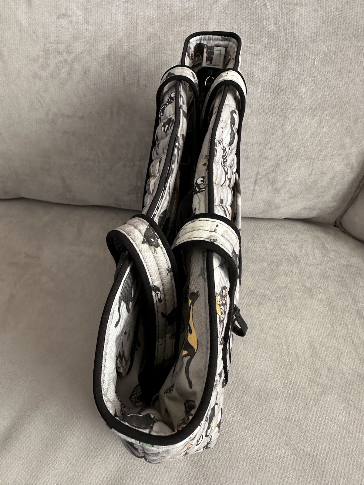 Vera Bradley Spooky Cats Custom Small Vera Tote eBay