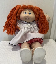 1985 Cabbage Patch Kids Doll Red one Tooth Dimples