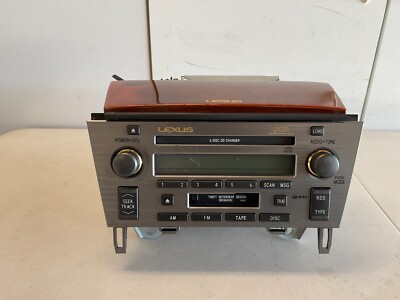 2002-2010 Lexus SC430 Mark Levinson Radio Cassette CD Player Head Unit ...