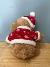 Disney Parks Duffy Bear Plush Winter Outfit Shirt Hat Red holiday Snowflakes — photo 2