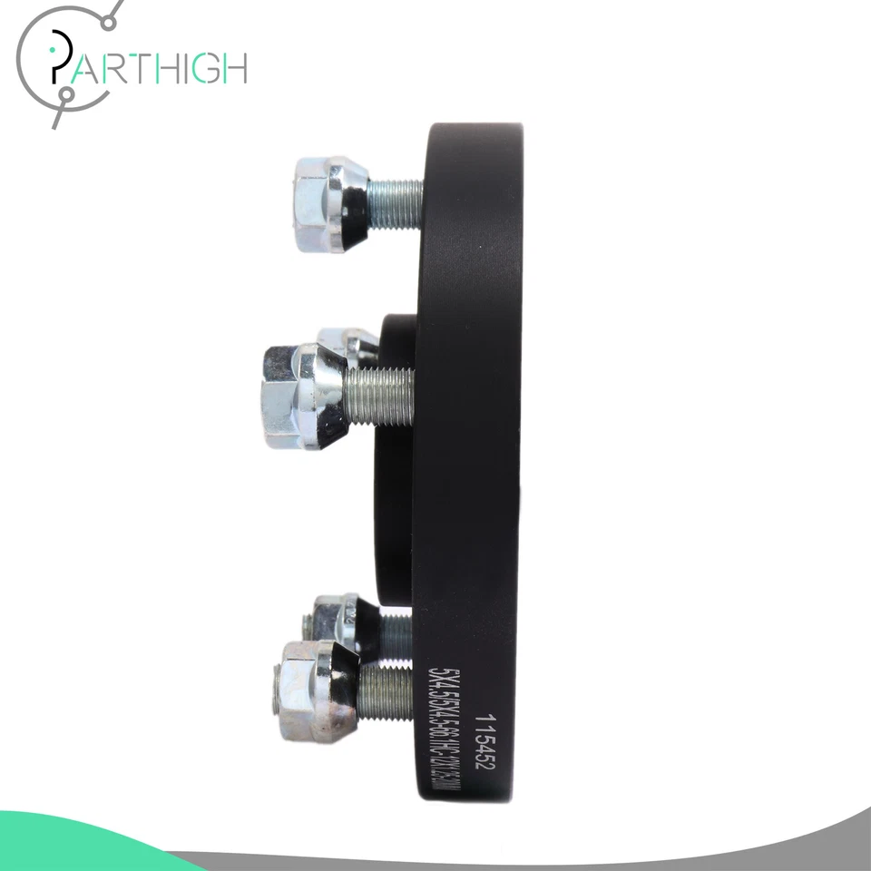 Espaciadores de rueda centrados en el cubo (2) 20 mm de grosor para Nissan 370Z 350Z Máxima Sentra 5x4,5 Foto 4 de 4