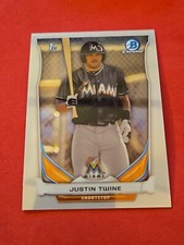 2014 Justin Twine ROOKIE RC Bowman Chrome #CDP41