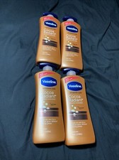 Vaseline 4 PK Cocoa Radiant Body Lotion 20.3oz Intensive Care 48H Moisture