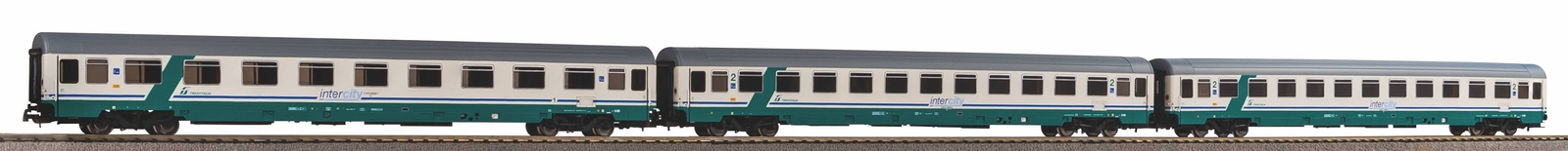Piko 58252 HO Gauge Expert FS XMPR Intercity Eurofima Coach Set (3) V