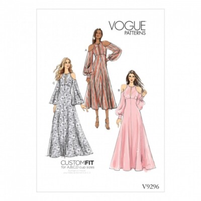 Vogue Schnittmuster 9296 Damen E5 (14-16-18-20-22)
