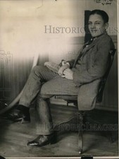 1922 Press Photo Justin James Sanford, Son of Bill