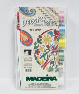 Madeira No 12 18 Spool Decora Smartbox
