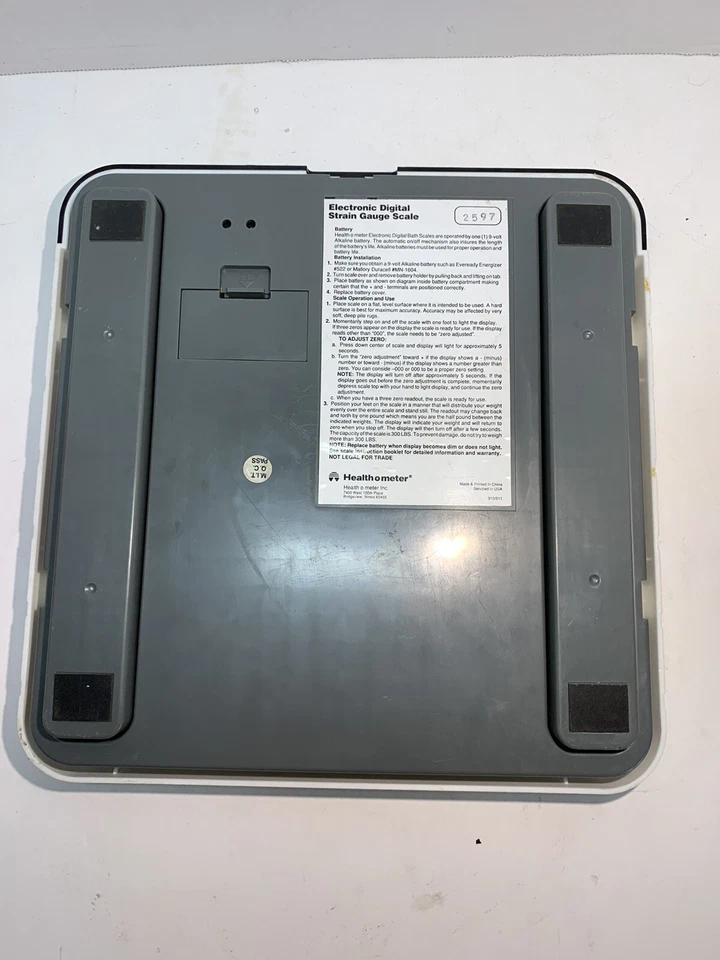 Health-O-Meter | Escala galgas extensométricas | 2597 Foto 2 de 4