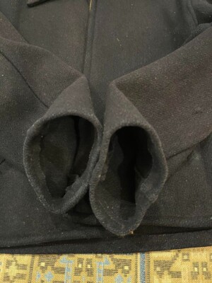 Vintage 50s-60s Melton Wool Sports Jacket with CONMAR Zip Size M