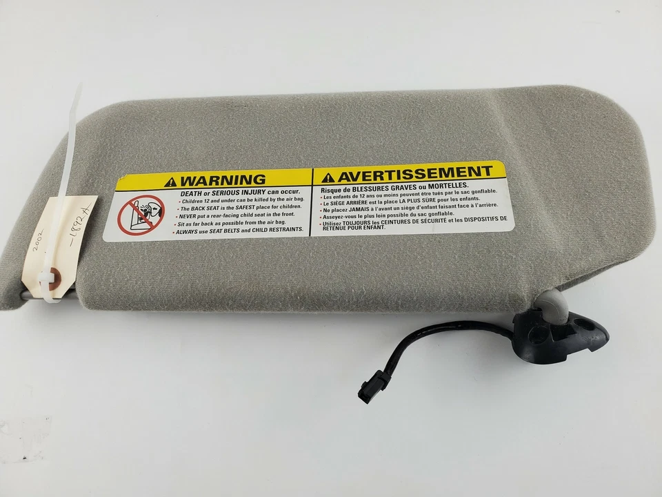 Lincoln LS 2000-2002 parasol parasol pasajero lado derecho parasol fabricante de equipos originales Foto 3 de 4