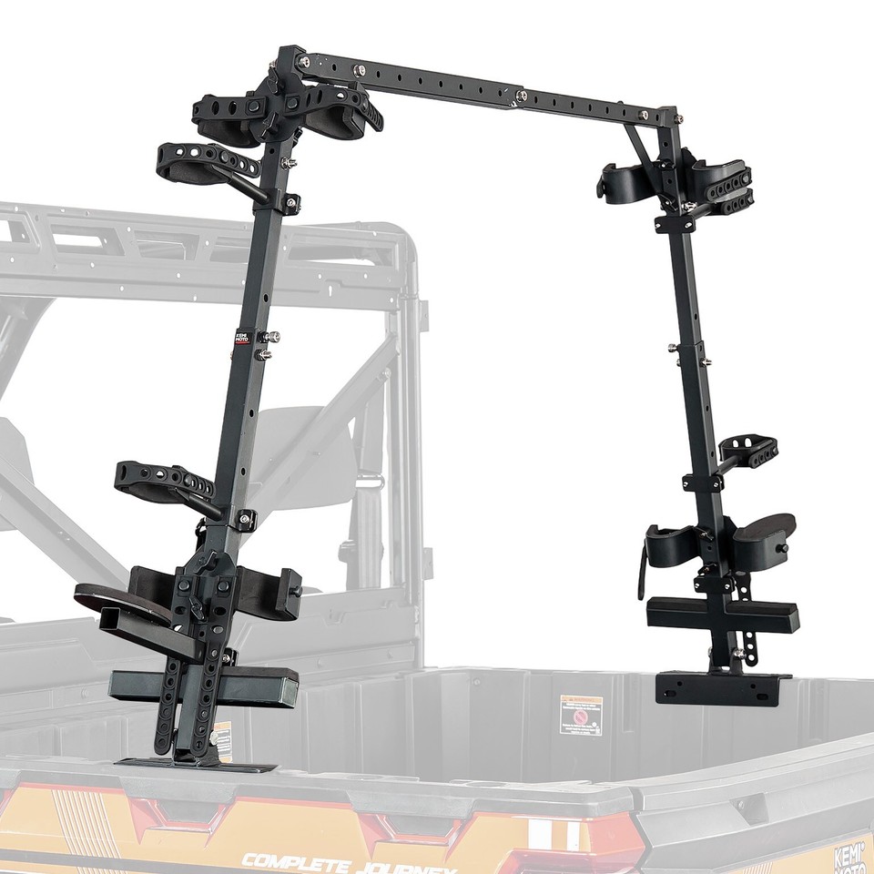 Upgrade UTV Double Crossbow Rack Sporting Clays Gun Holder For Polaris Ranger eBay