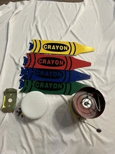 Vintage NOS Encon Crayon Ceiling Fan For Parts Only,   Not Tested