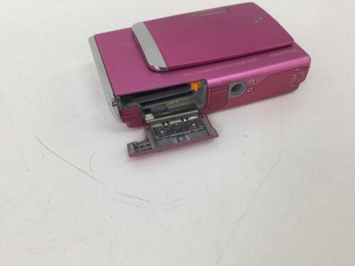 Fujifilm Finepix Z10Fd 7.2MP Pink Digital Camera English language w/Battery - Picture 4 of 8