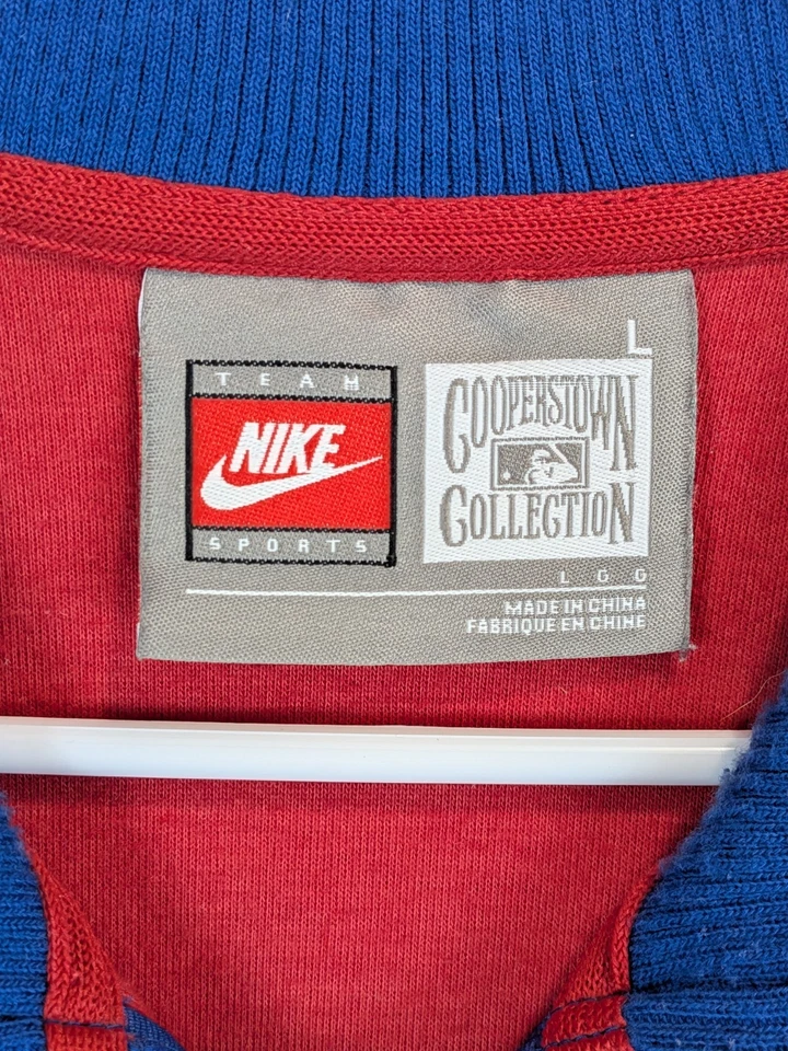 Vintage Nike Team x Cooperstown x Texas Rangers Full Zip Track Jacket Size L - Image 3 of 4