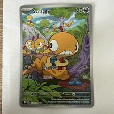 Pokémon TCG Scraggy 138/086 White Flare Illustration Rare 