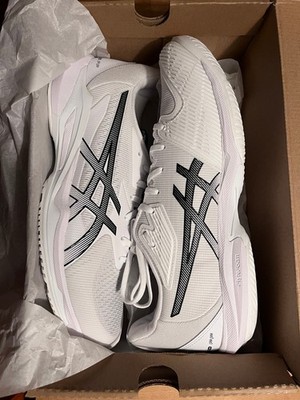 Size 11 - Asics Solution Speed FF 3 White/Black