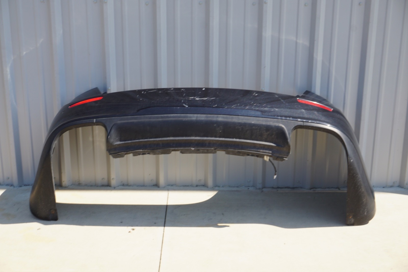 Maserati Ghibli 2014-2017 Rear Rear bumper Black