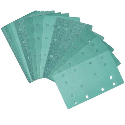 BOSHCRAFT Sand Paper, 3 x 5 80mm x 133mm 14-Hole Sandpaper Assortment Pack, S...