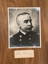 George Dewey Cut Signature Autograph Admiral of the Navy Spanish American War
